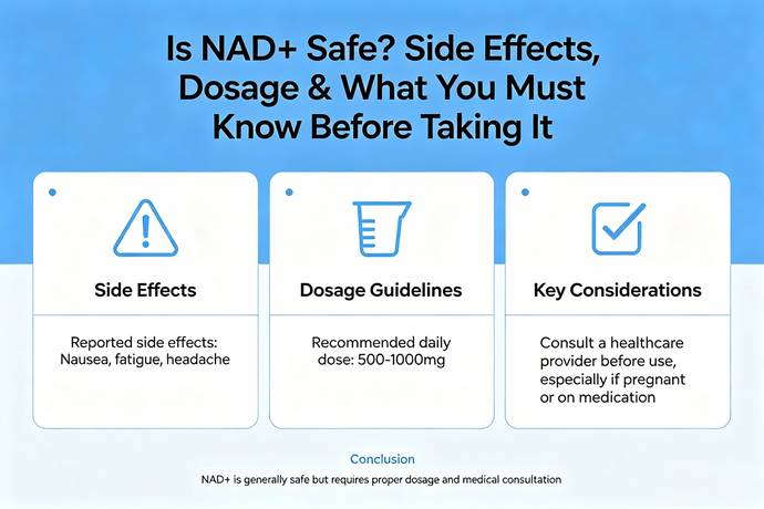 Is NAD+ Safe? Side Effects, Dosage & What You Must Know Before Taking It